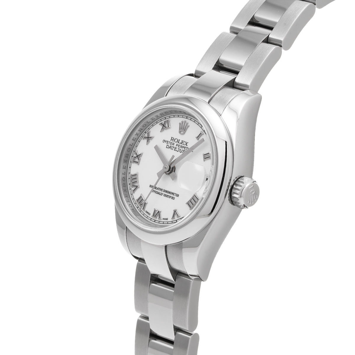DATE JUST 179160 Z (made around 2006) White ROLEX Ladies [Pre-Owned].