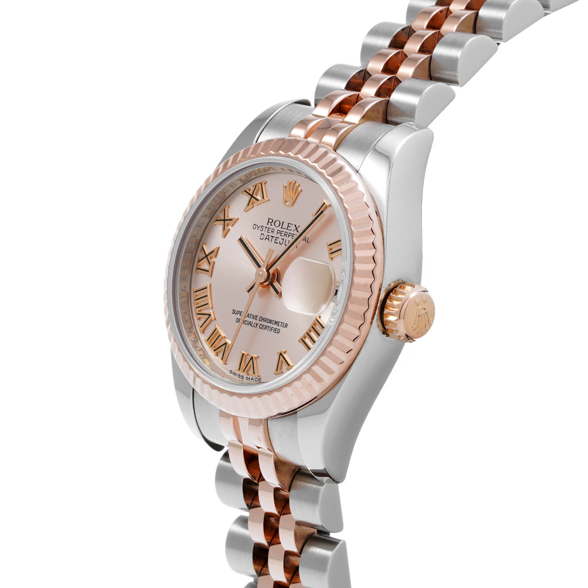 DATE JUST 179171 Random Serial Pink ROLEX Ladies [Pre-Owned].