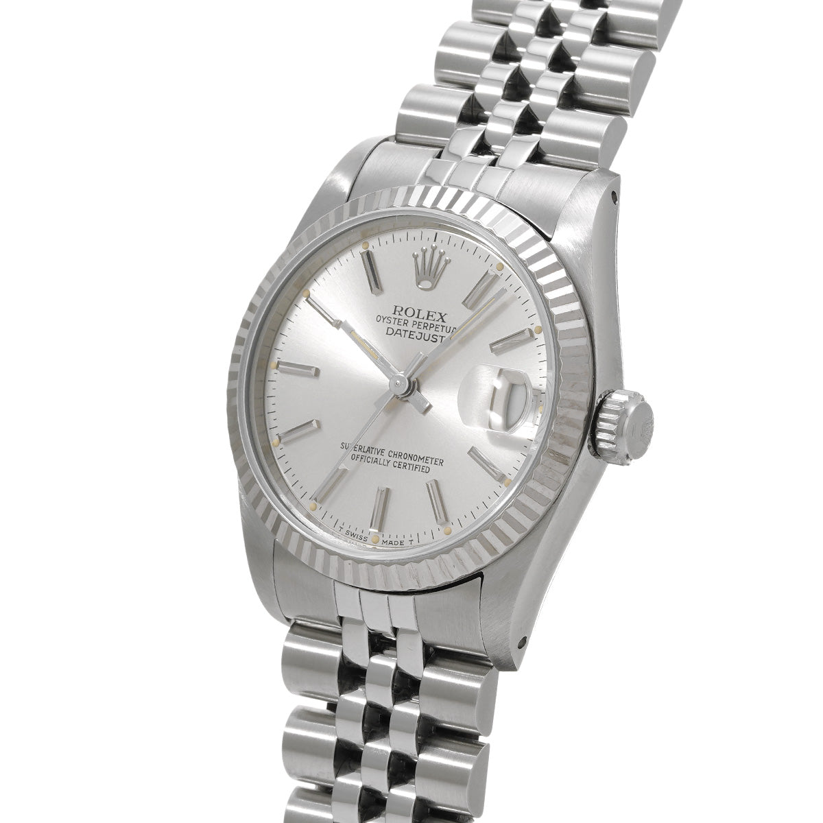 Datejust 68274 L (manufactured circa 1989) Silver ROLEX Unisex [Pre-owned].