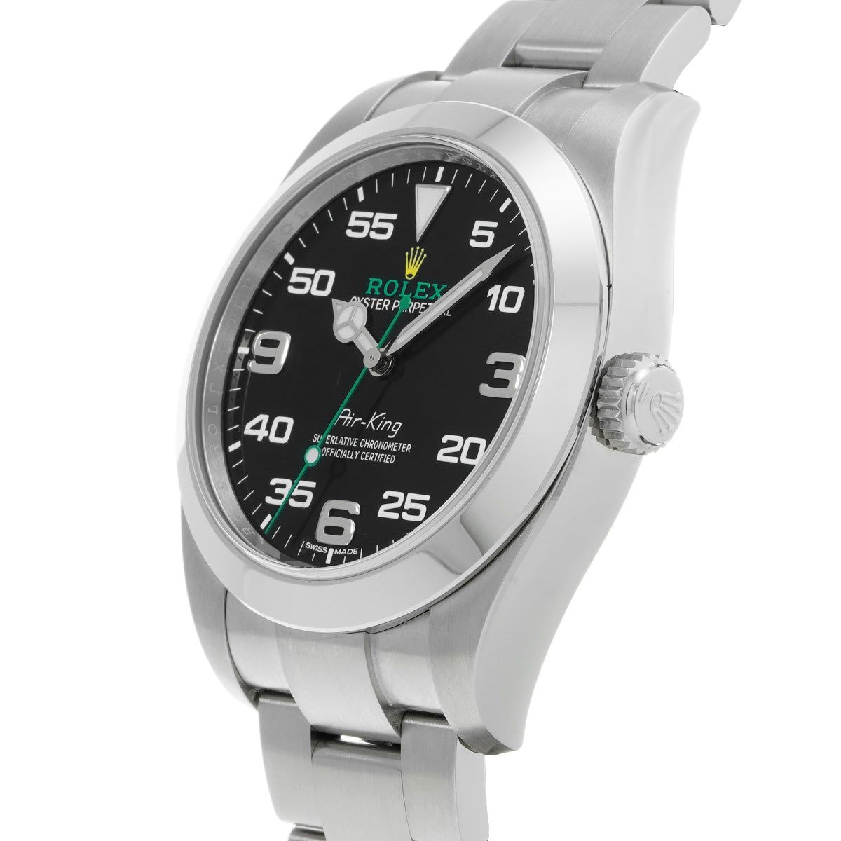 AIRKING 116900 Random Serial Black ROLEX Men's [Pre-owned].