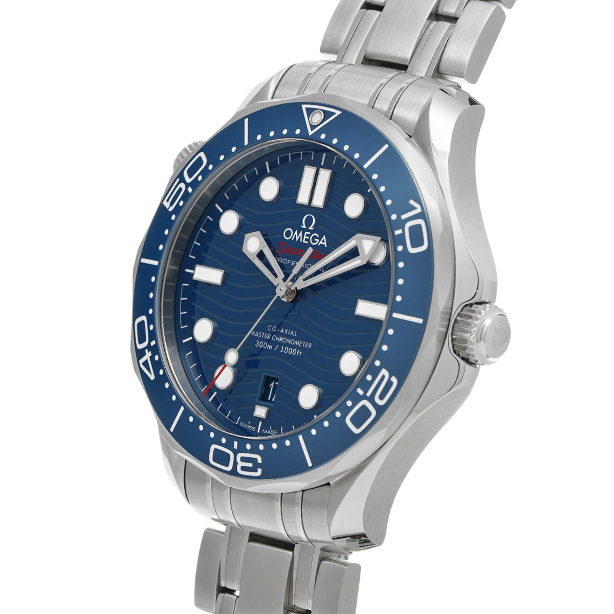 Seamaster Diver 300 Co-Axial Master Chronometer 210.30.42.20.03.001 Blue OMEGA Mens [Pre-Owned].