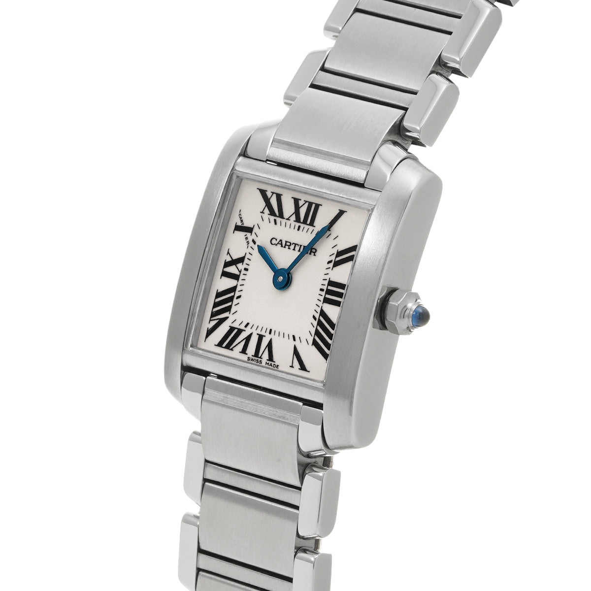 Tank Francaise SM W51008Q3 Silver CARTIER Ladies [Pre-owned]