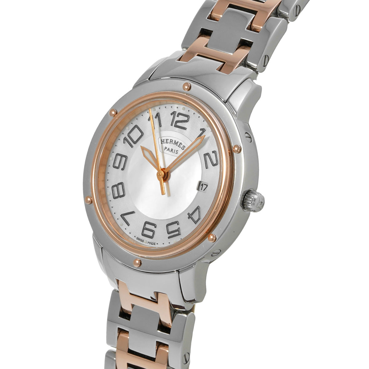 Clipper CP1.321 White MOP HERMES Ladies [Pre-owned].