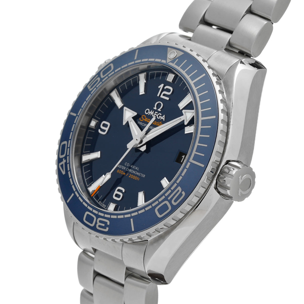 Seamaster Planet Ocean 600 Co-Axial Master Chronometer 215.30.44.21.03.001 Blue OMEGA Men's [pre-owned]