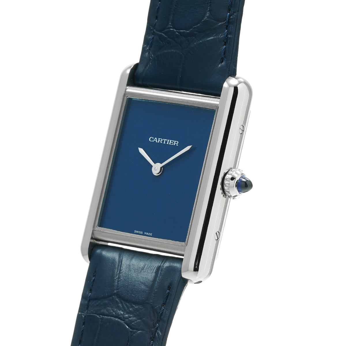 Tank Must LM WSTA0055 Blue Lacquer CARTIER Men's [Pre-Owned].