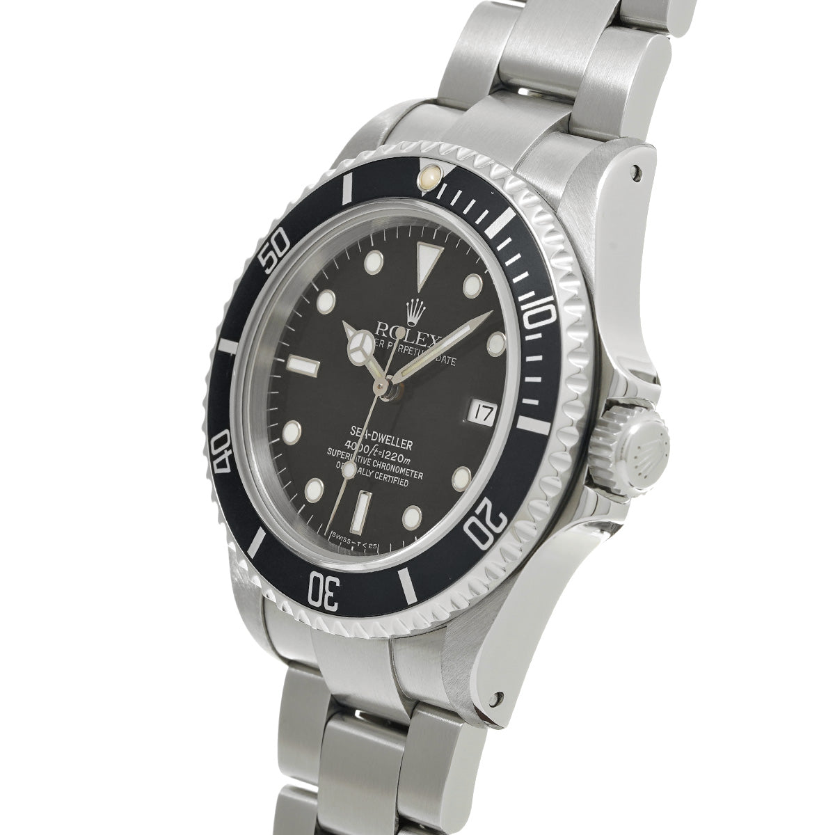 Sea-Dweller 16600 S (made around 1994) Black ROLEX Men's [Pre-Owned].
