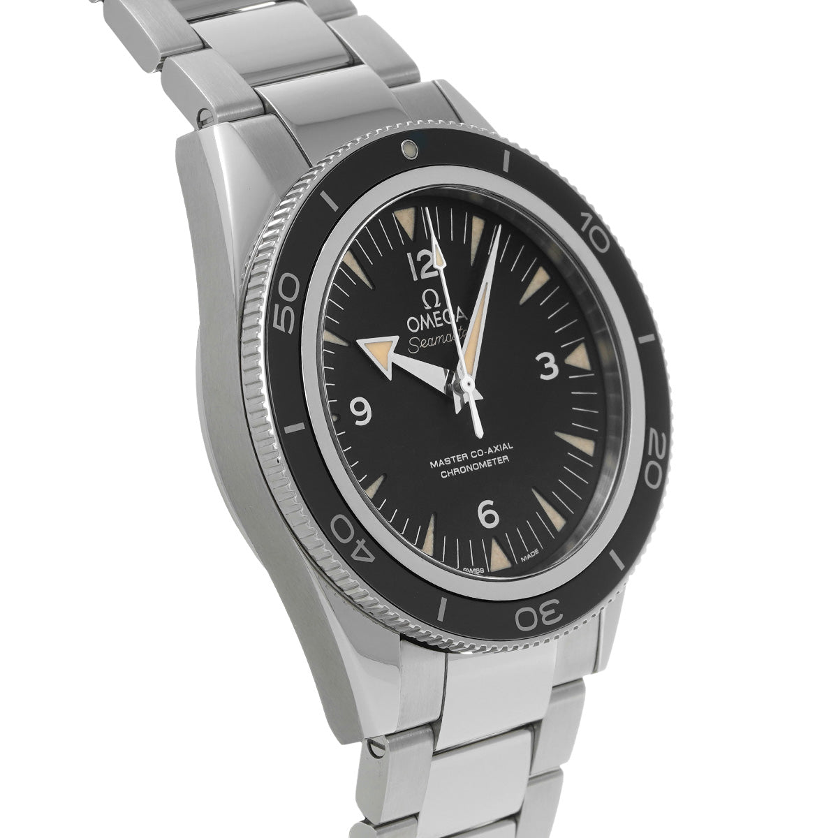 Seamaster 300 Master Co-Axial 233.30.41.21.01.001 Black OMEGA Men's [pre-owned].