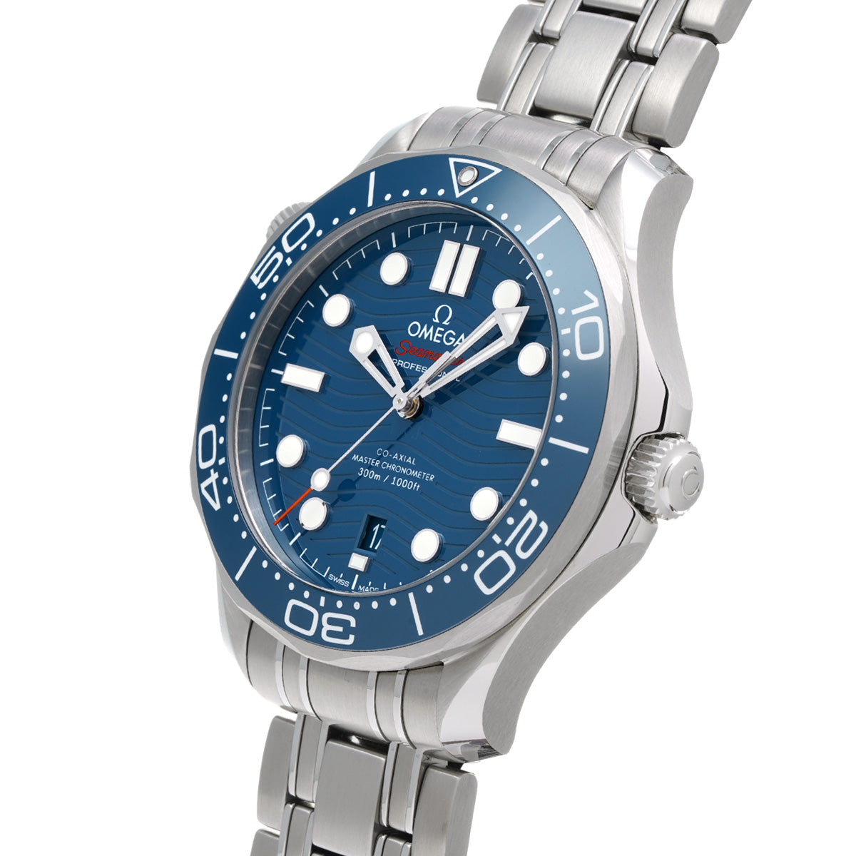 Seamaster Diver 300 Co-Axial Master Chronometer 210.30.42.20.03.001 Blue OMEGA Mens [Pre-Owned].