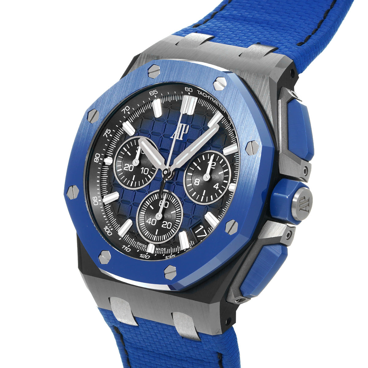 Royal Oak Offshore Chronograph 26420CE.OO.A043VE.01 Blue/Black AUDEMARS PIGUET Mens [Pre-Owned]