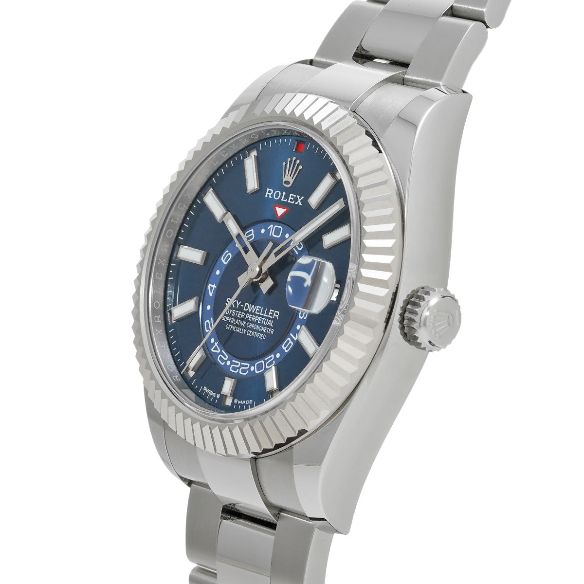 SKYDWELLER 336934 Random Serial Blue ROLEX Men's [Pre-Owned].