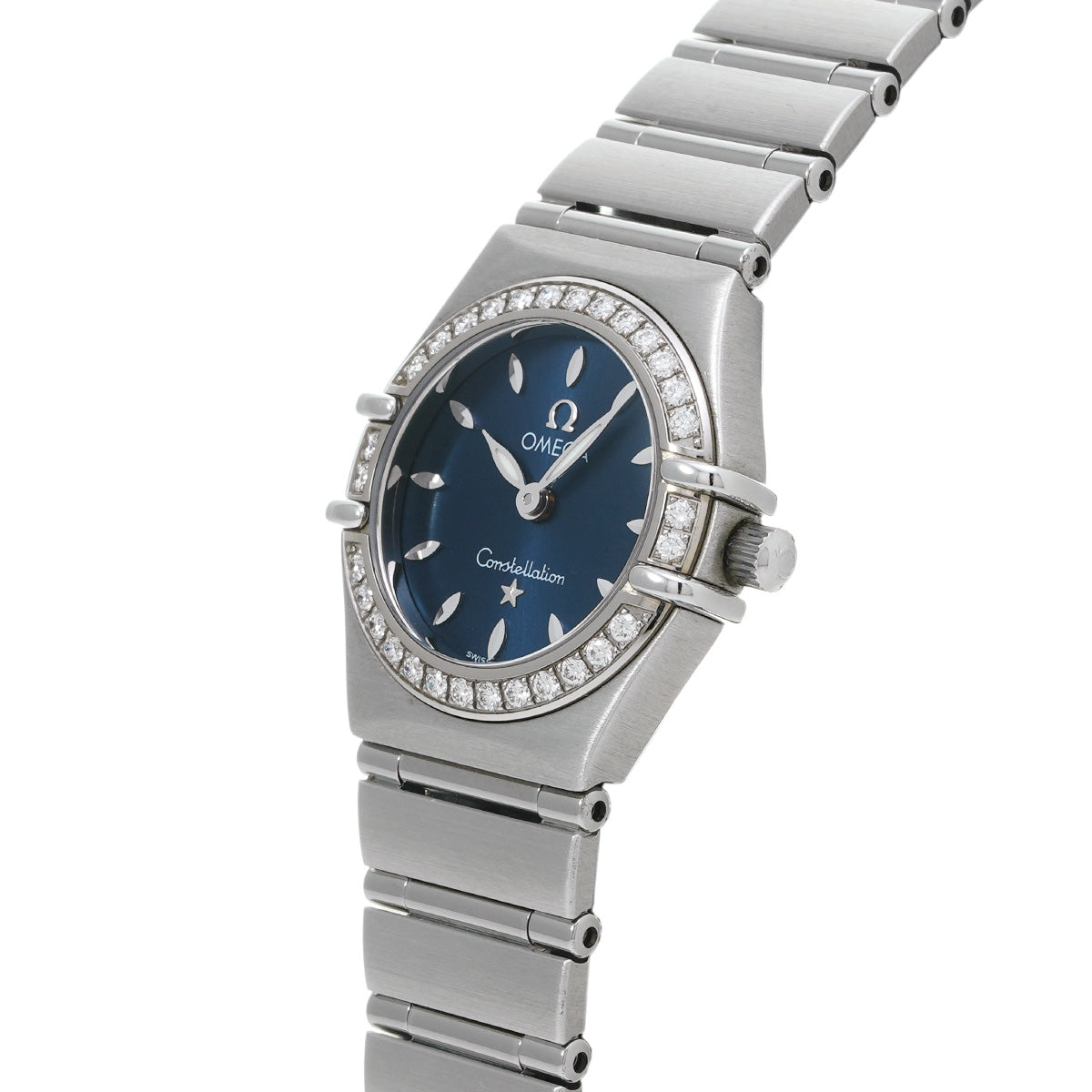 Constellation Mini Quartz 1466.88 Blue OMEGA Ladies [Pre-owned].