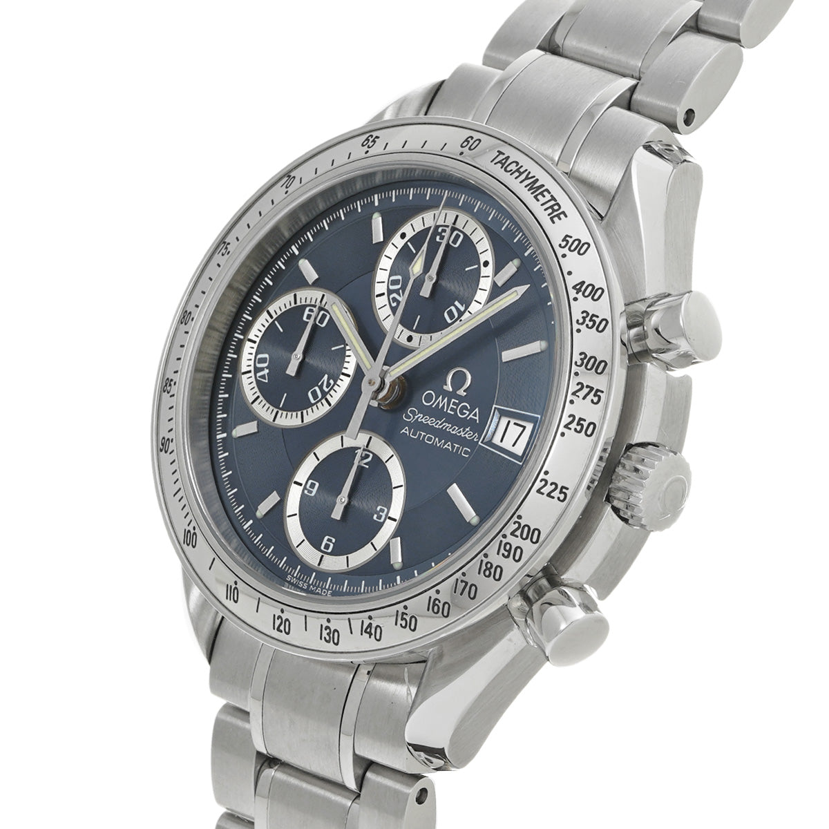 Speedmaster Date Japan Limited 1000 pieces 3513.46 Blue Gray OMEGA Men's [Pre-Owned].