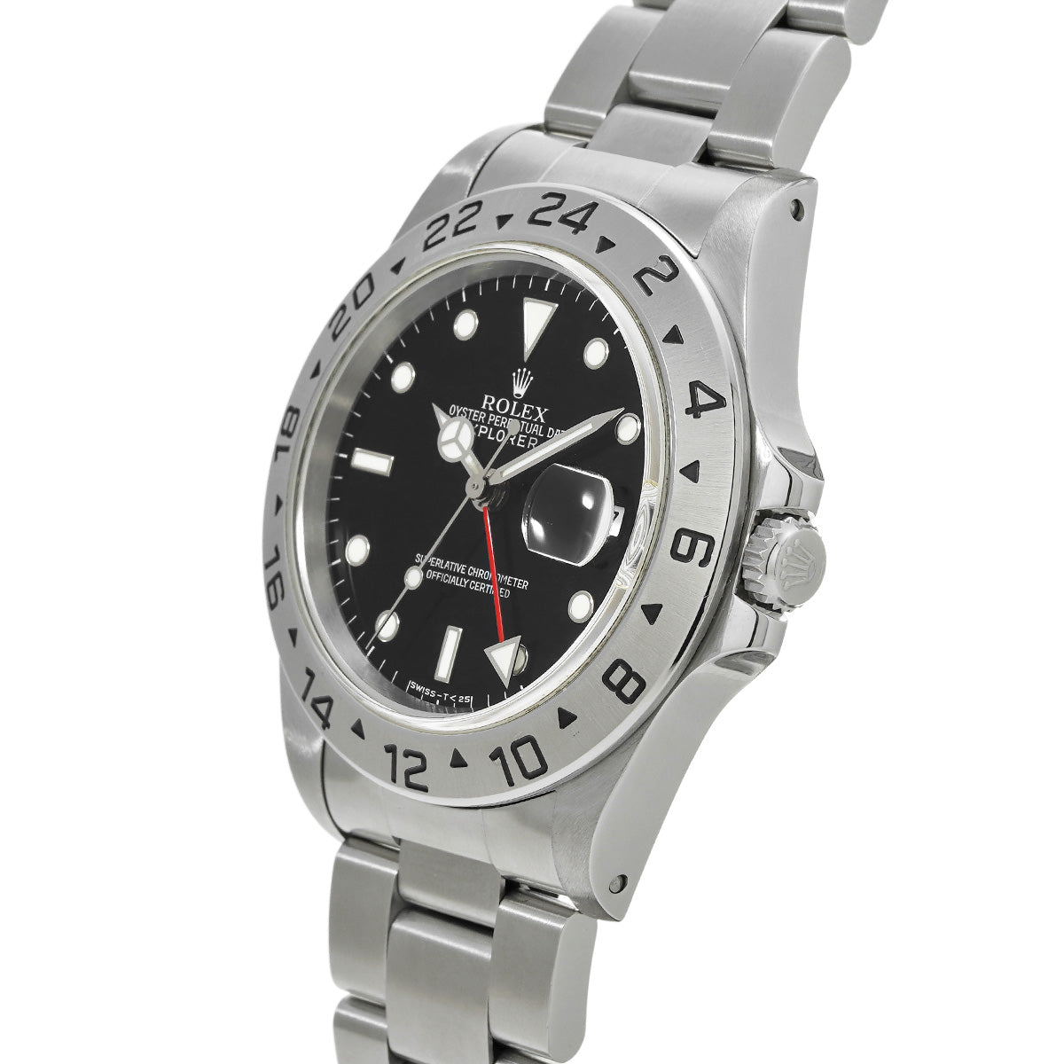 Explorer II 16570 U (manufactured circa 1997) Black ROLEX Men's [Pre-Owned].