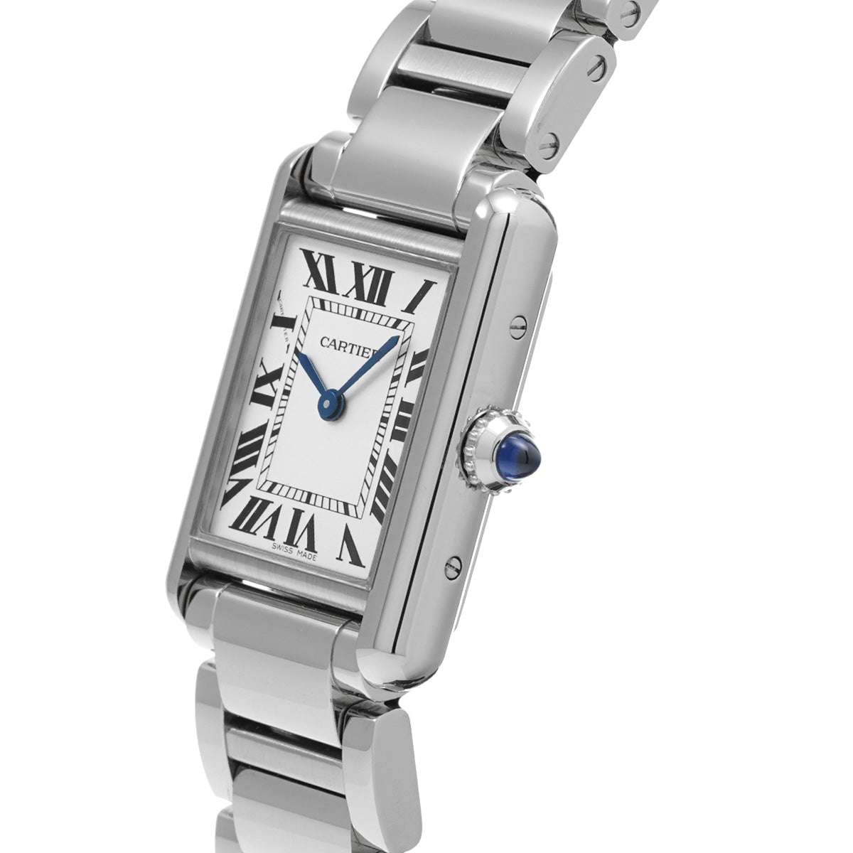 Tank Must SM WSTA0051 Silver CARTIER Ladies [Pre-owned]