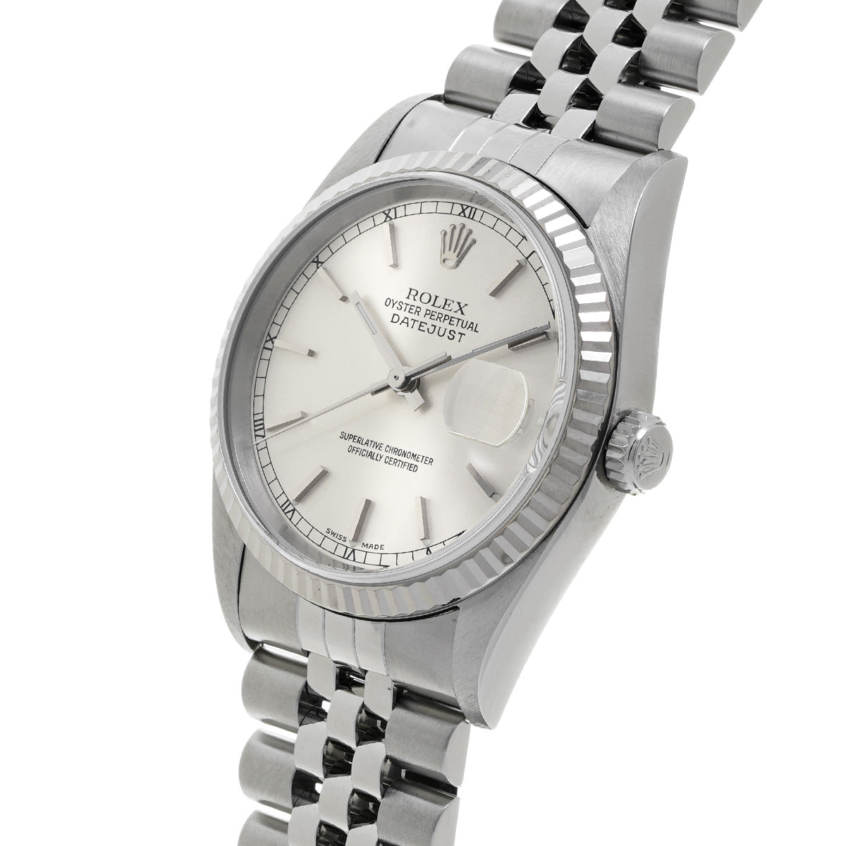 Datejust 16234 P (made around 2000) Silver ROLEX Men's [Pre-owned].