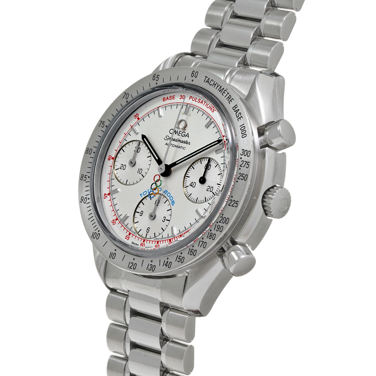 Speedmaster Automatic 2006 Torino Olympic Games 3538.30 Silver OMEGA Ladies [Pre-owned]