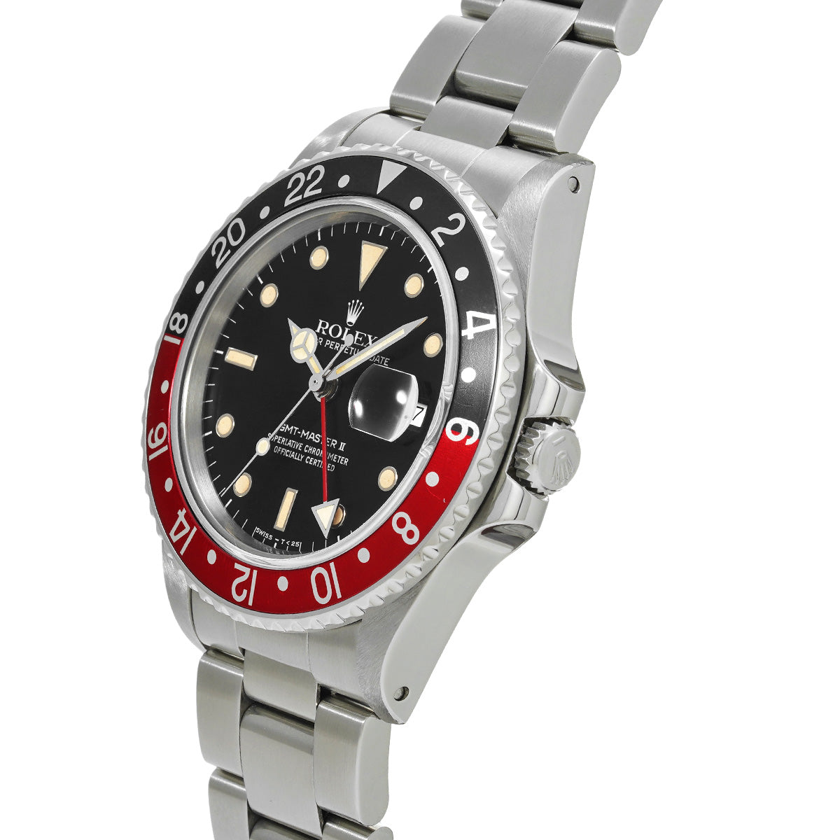 GMT Master II 16760 90s (manufactured circa 1986) Black ROLEX Men's [Pre-Owned].