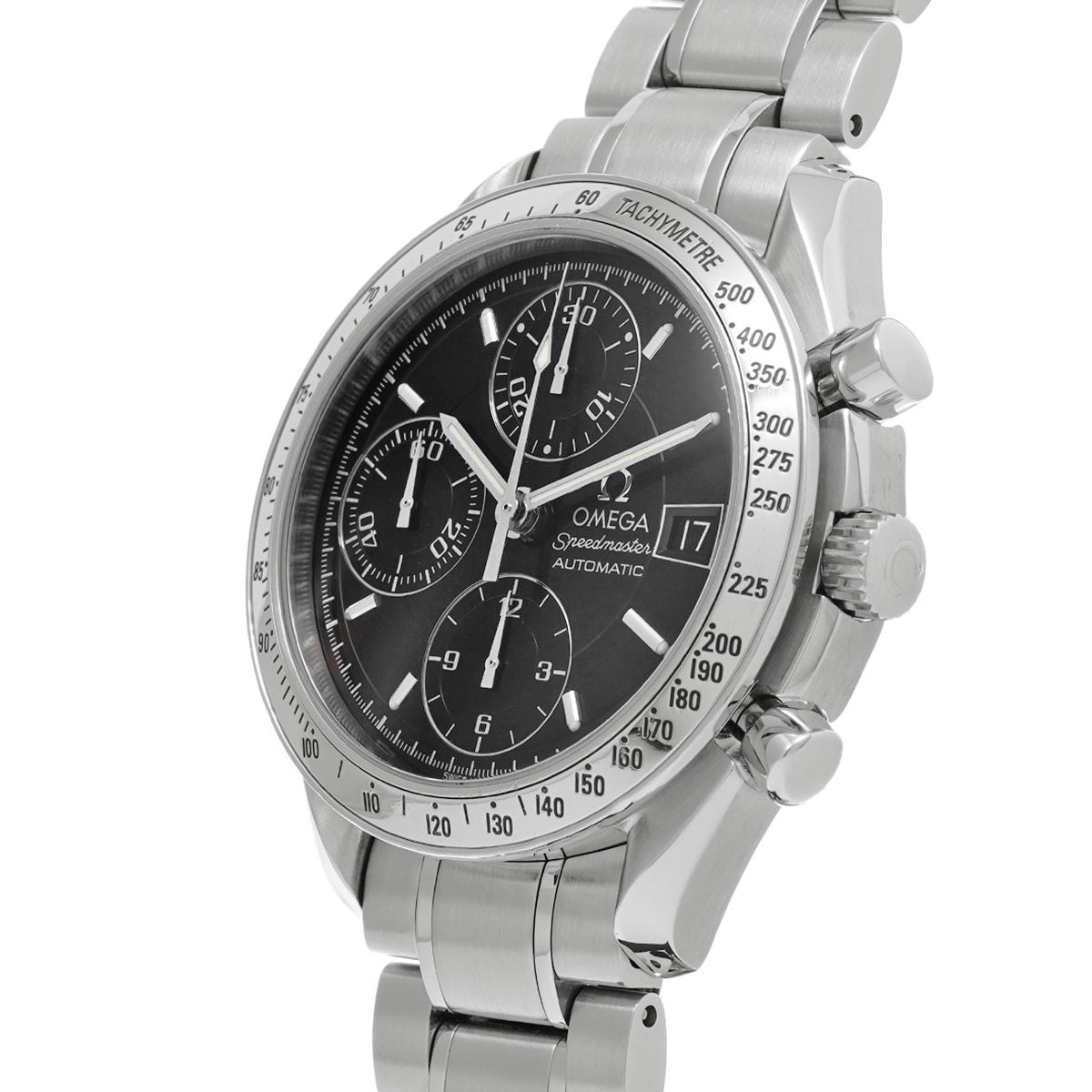 3513.50 Speedmaster Date Black OMEGA Men's [Pre-Owned].