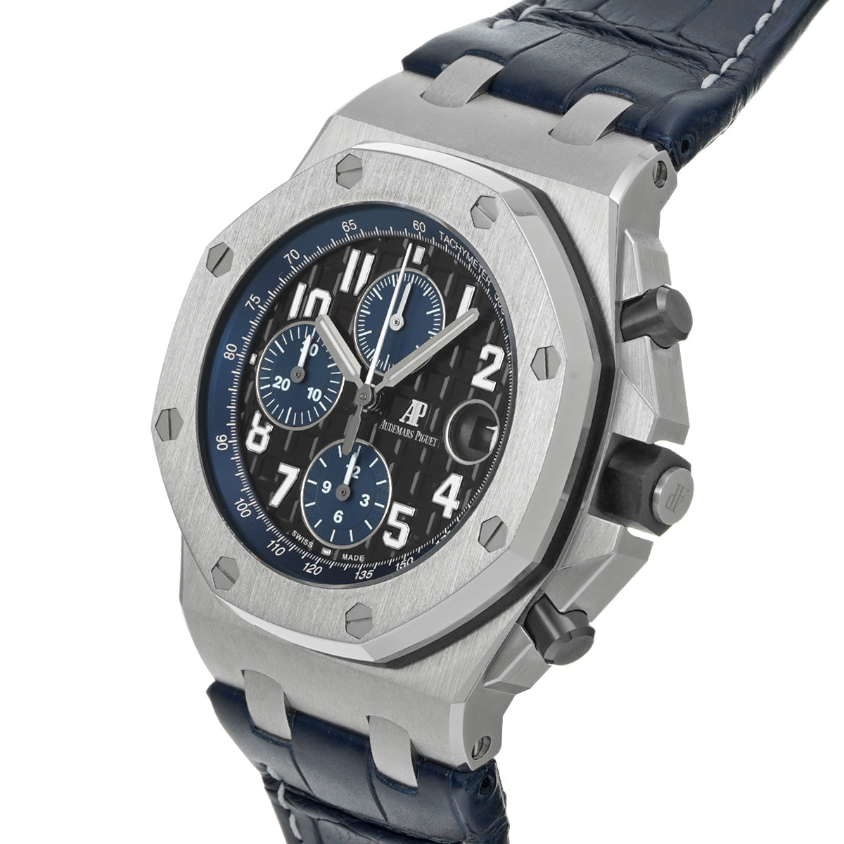 Royal Oak Offshore Chronograph 26470ST.OO.A028CR.01 Black/Blue AUDEMARS PIGUET Mens [Pre-Owned]