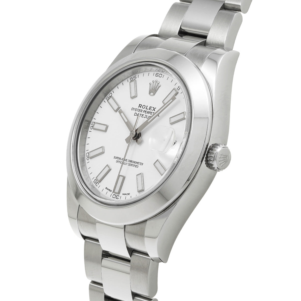 Datejust II 116300 Random Serial White ROLEX Men's [Pre-owned].