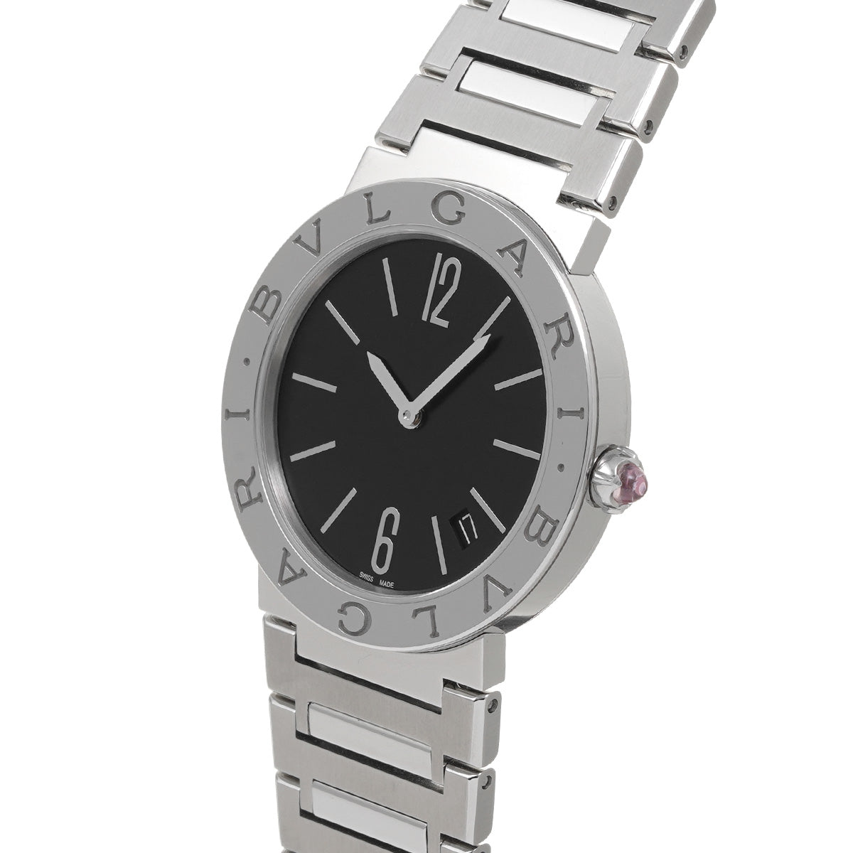 Bulgari Bulgari BB33S Black BVLGARI Men's [Pre-owned].
