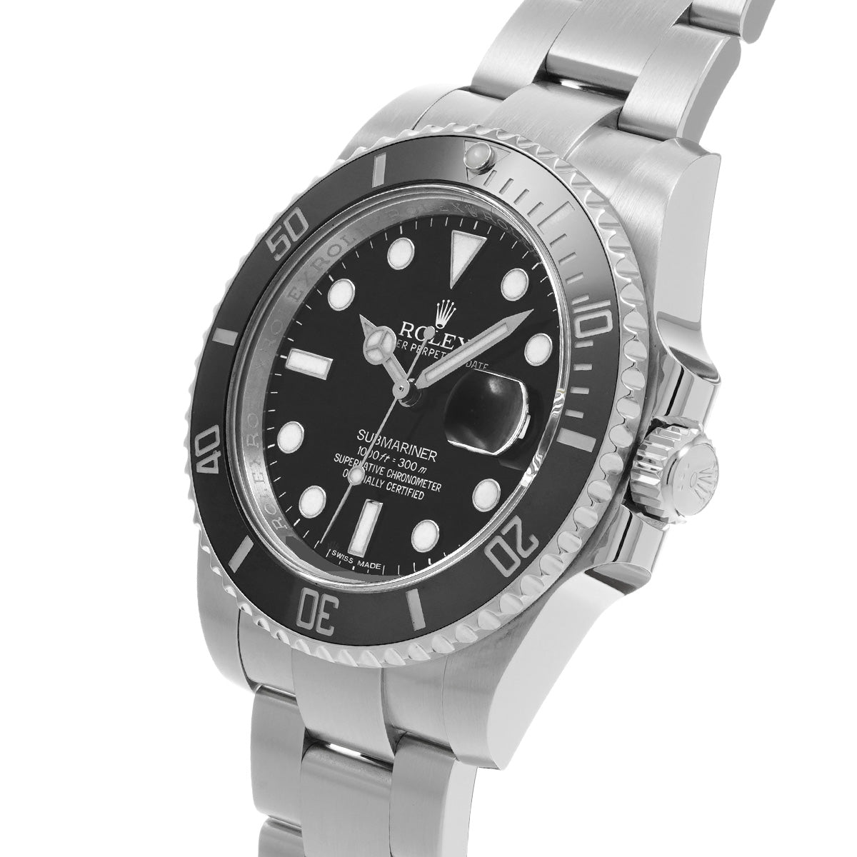 Submariner Date 116610LN Random Serial Black ROLEX Men's [Pre-Owned].