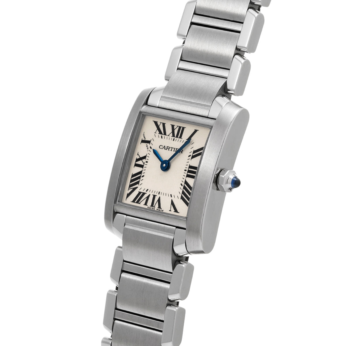 Tank Francaise SM W51008Q3 Silver CARTIER Ladies [Pre-owned]