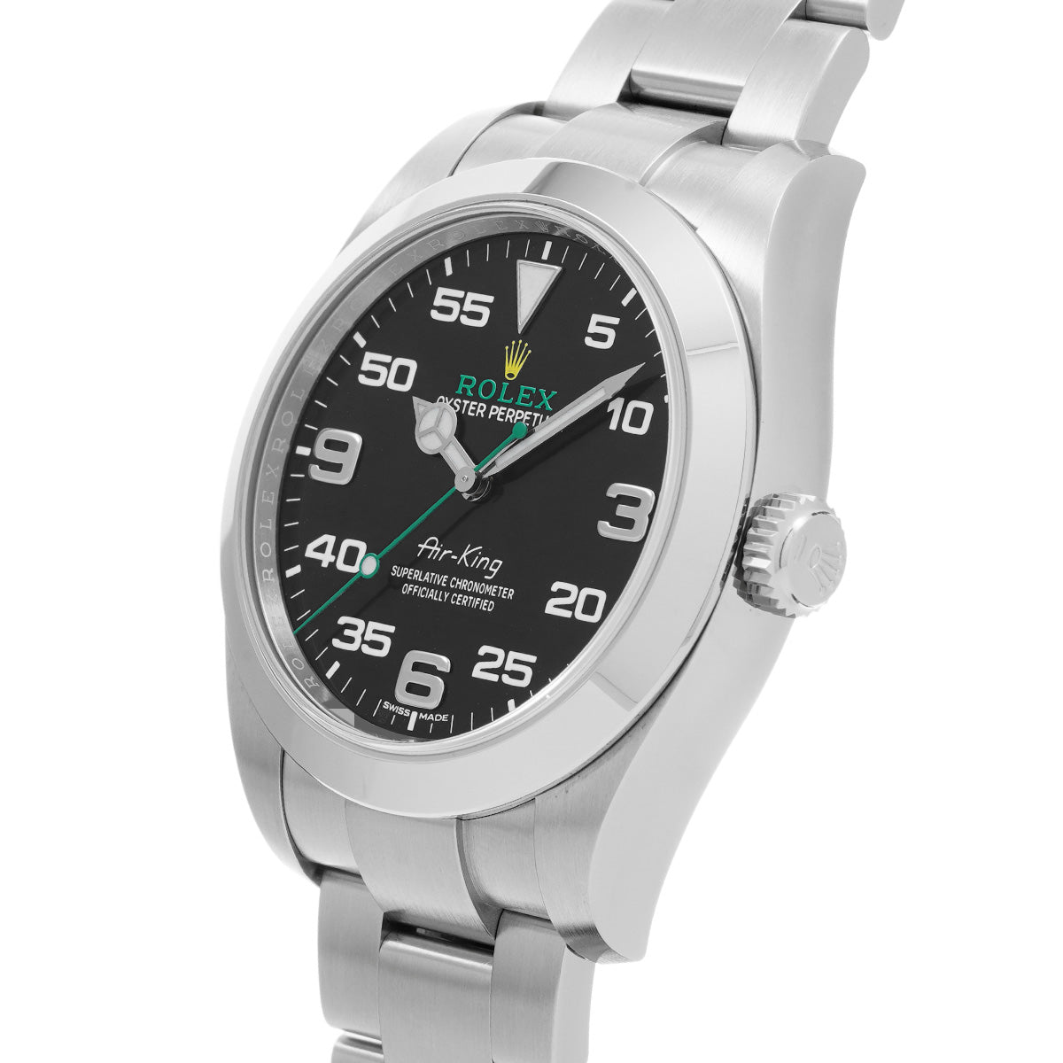 AIRKING 116900 Random Serial Black ROLEX Men's [Pre-owned].