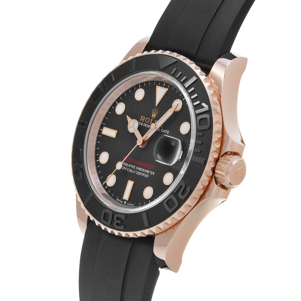 Yacht-Master 40 126655 Random Serial Black ROLEX Men's [Pre-Owned].