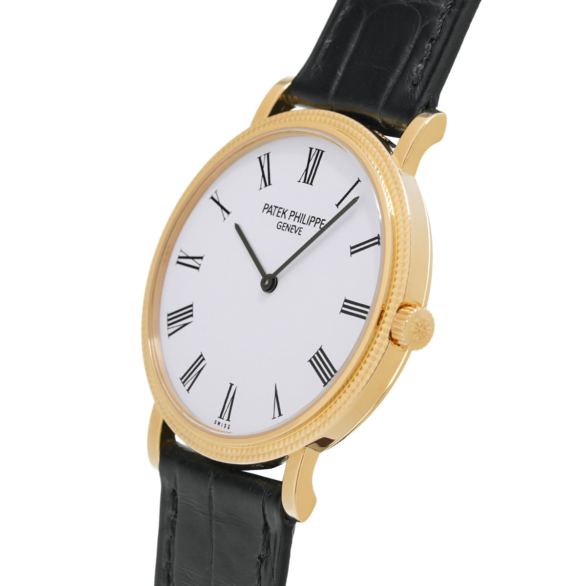 Calatrava 5120J-001 White PATEK PHILIPPE Men's [Pre-Owned].