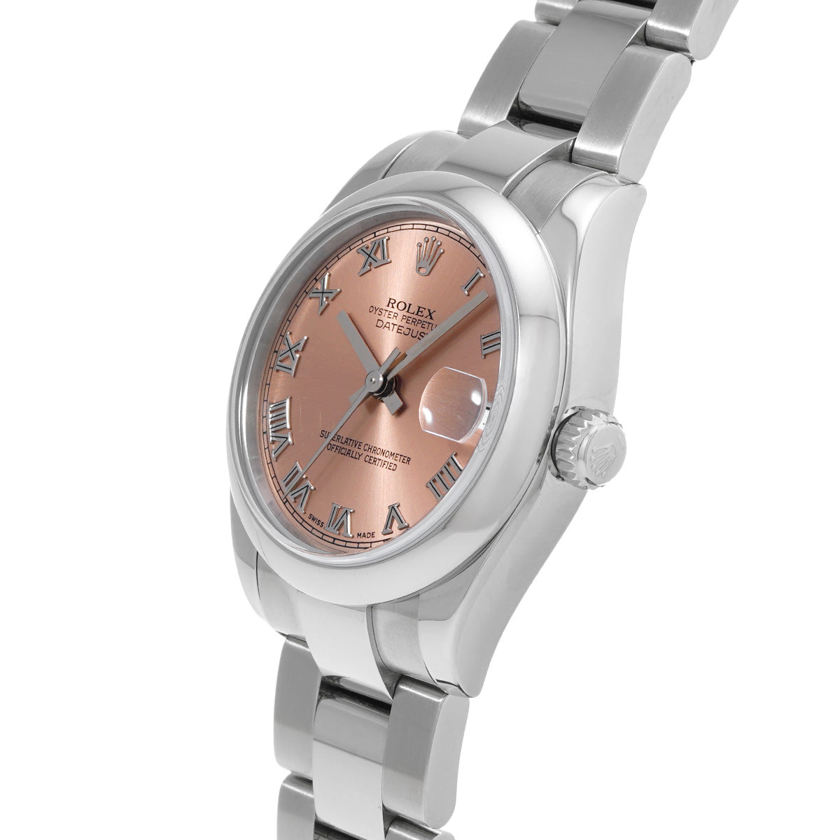 DATE JUST 178240 D (manufactured circa 2006) Pink ROLEX Unisex [Pre-Owned].