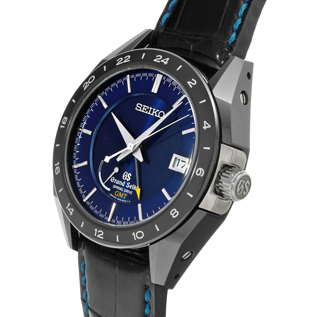 Sport Collection Spring Drive GMT SBGE039 Blue Grand Seiko Men's [Pre-Owned].