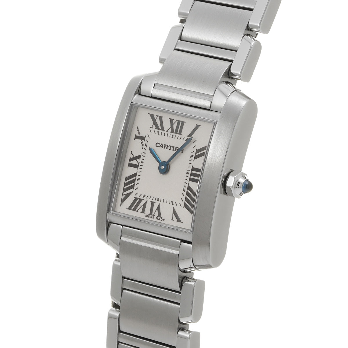 Tank Francaise SM W51008Q3 Silver CARTIER Ladies [Pre-owned]