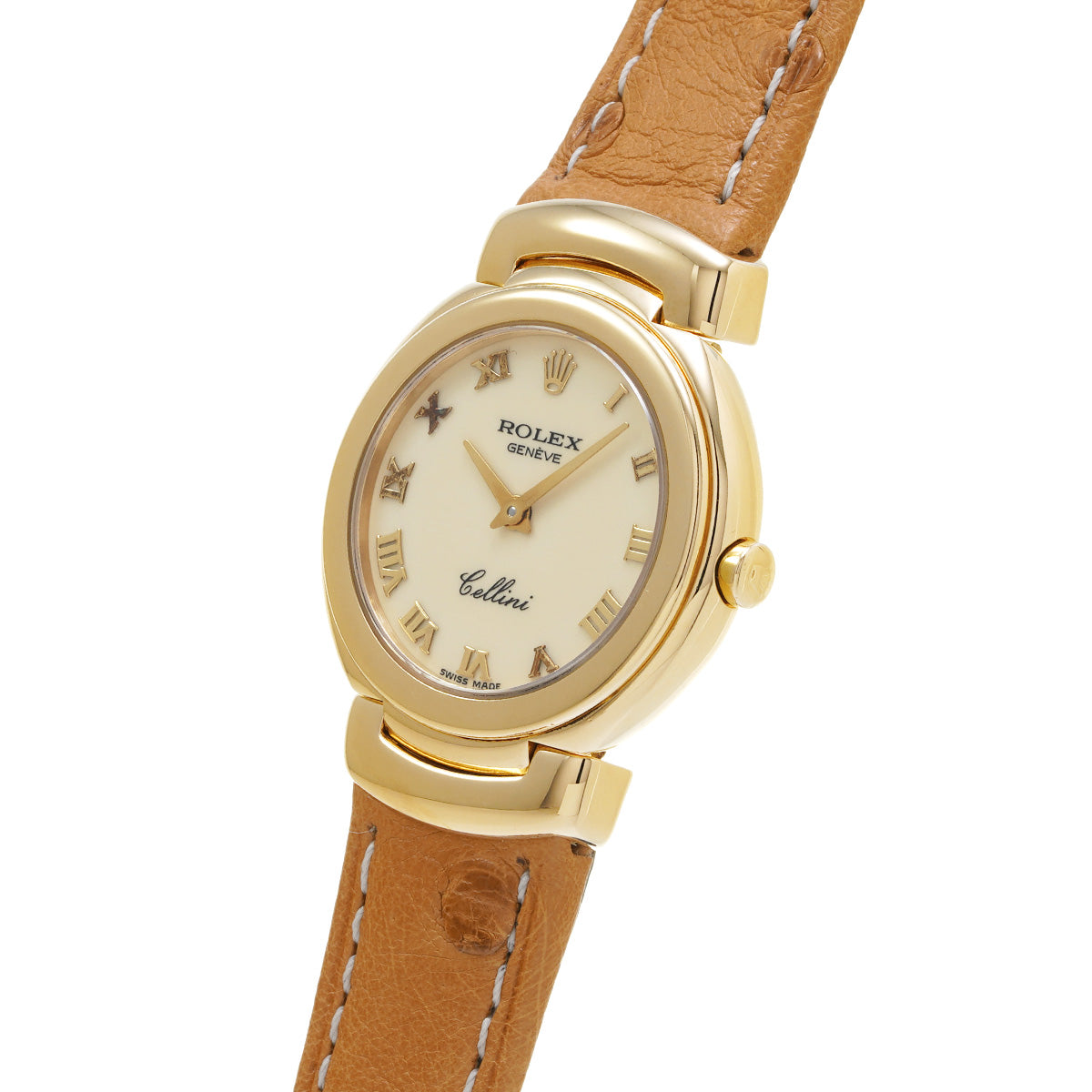 Cellini 6621/8 N (manufactured circa 1992) Ivory ROLEX Ladies [Pre-owned].