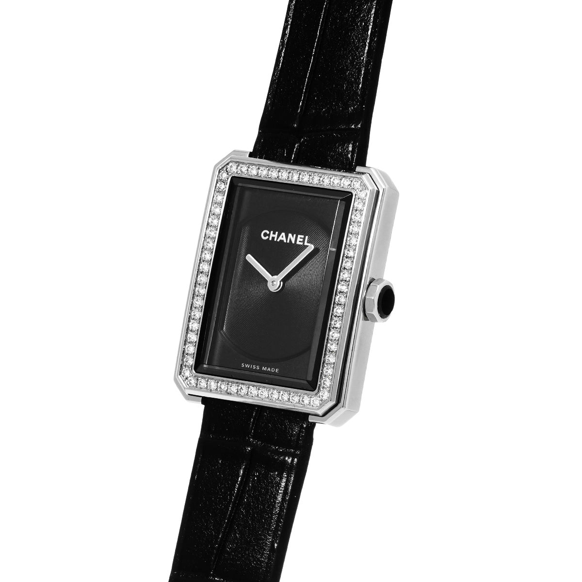 H4883 Boyfriend Black CHANEL women [Pre-owned].