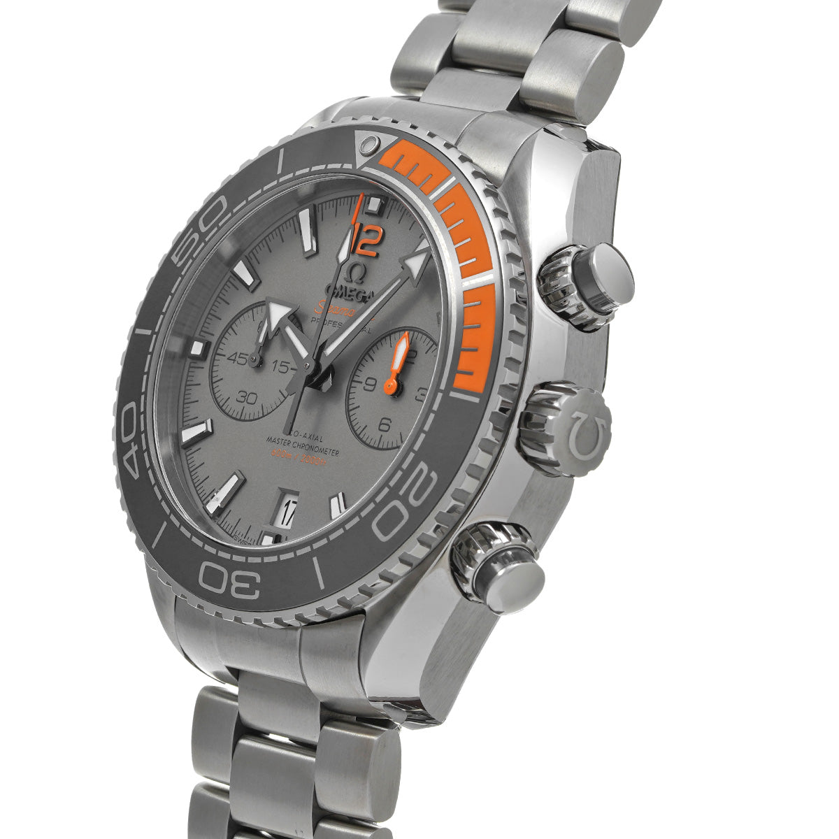 Seamaster Planet Ocean 600 Master Chronometer Chronograph 215.90.46.51.99.001 Gray OMEGA Men's [Pre-owned]