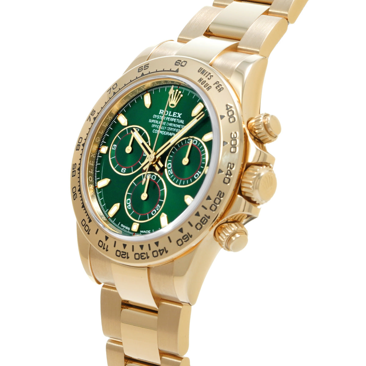 Cosmograph Daytona 116508 Random Serial Green ROLEX Men's [Pre-Owned].