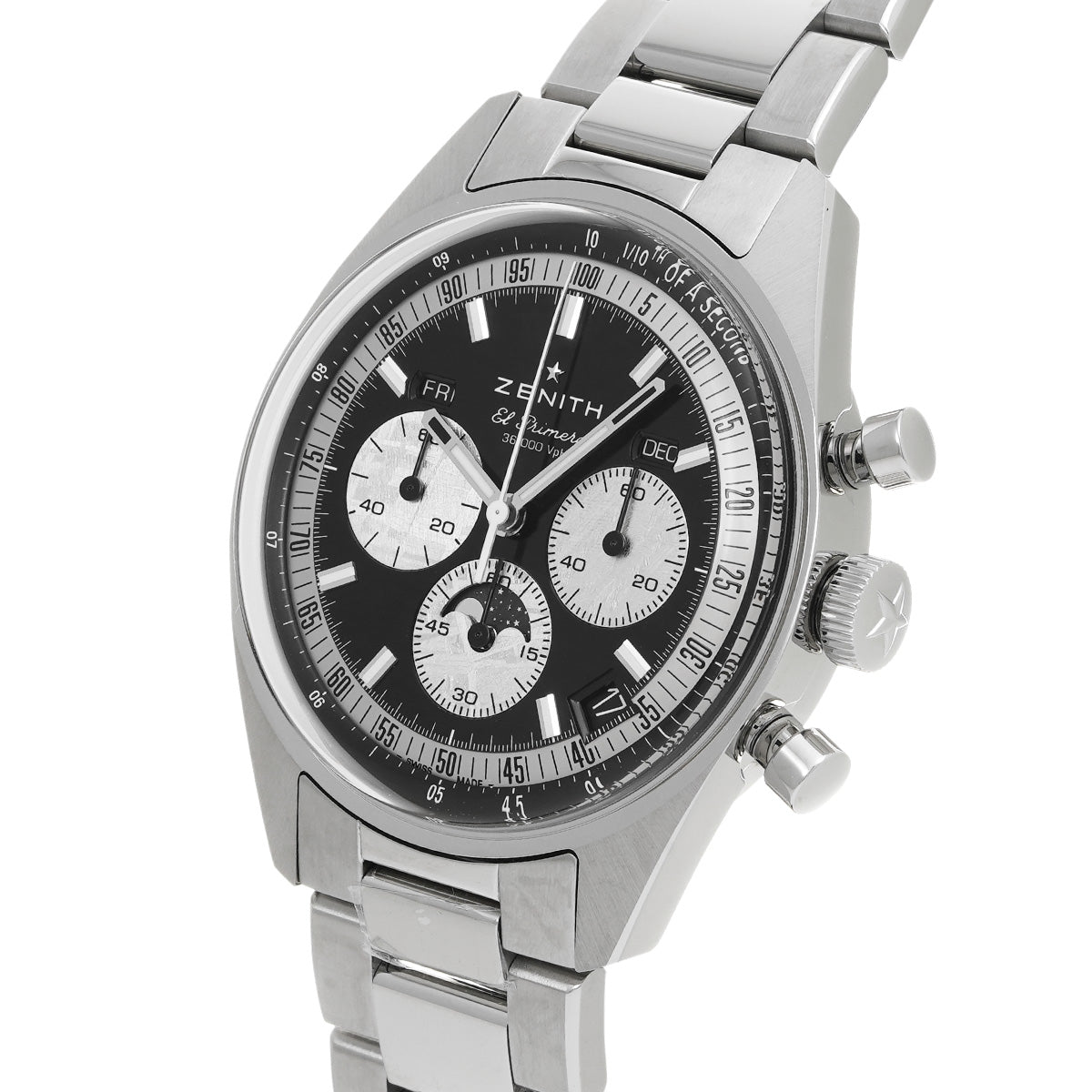 Chronomaster Original Triple Calendar Hodinkee 03.3401.3610/21.M3200 Black/Meteorite ZENITH Men's [pre-owned]