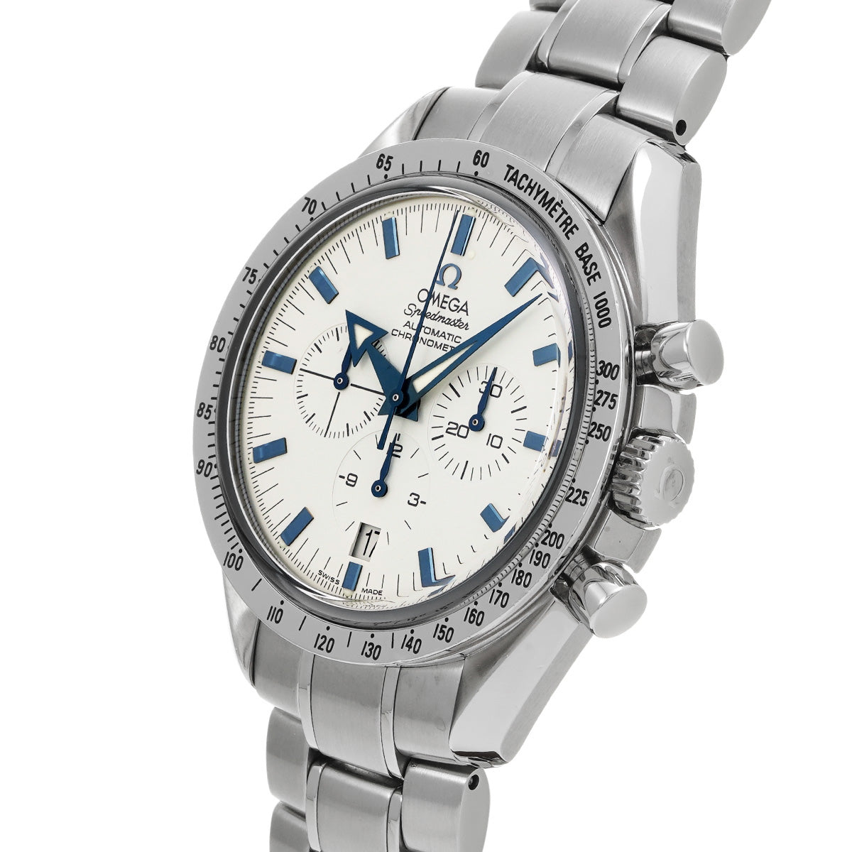 Speedmaster Broad Arrow 3551.20 White OMEGA Men's [Pre-Owned].