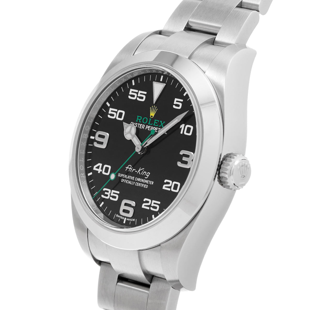 AIRKING 116900 Random Serial Black ROLEX Men's [Pre-owned].