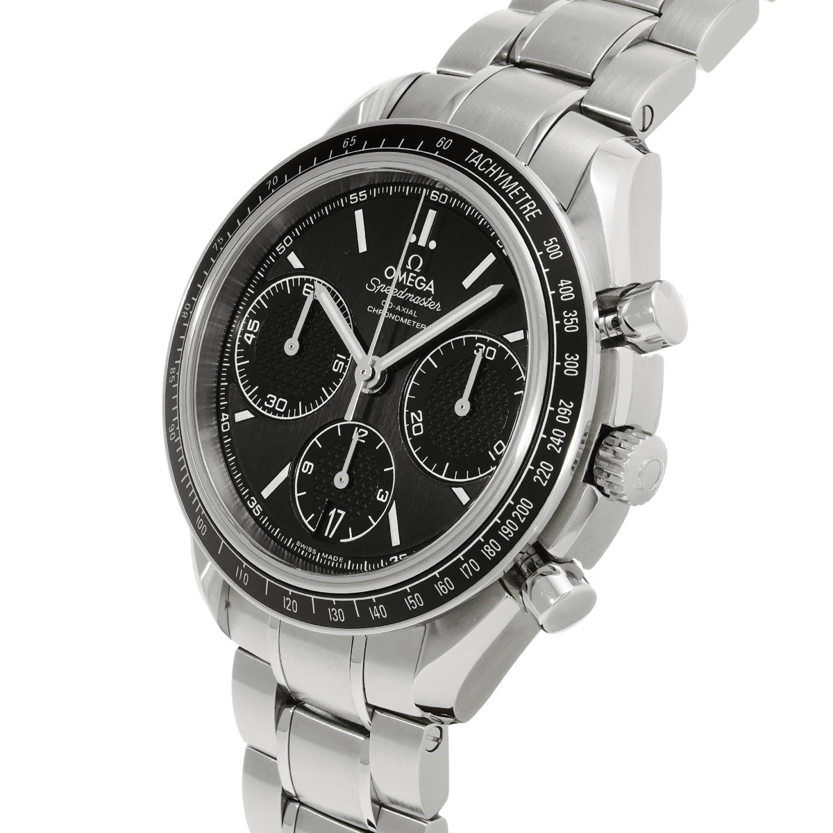 Speedmaster Racing Co-Axial 326.30.40.50.01.001 Black OMEGA Men's [pre-owned].