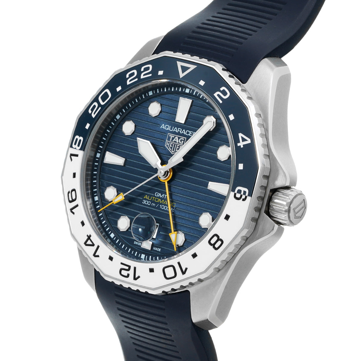 Aquaracer Professional 300 Calibre 7 GMT WBP2010.FT6198 Blue TAG HEUER Men's [Pre-Owned]