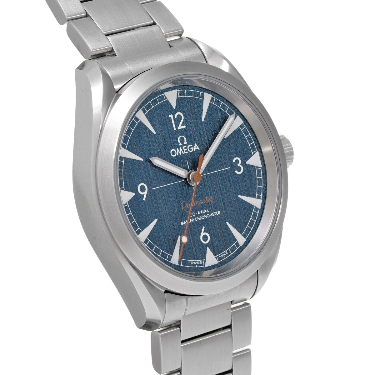 Seamaster Railmaster Co-Axial Master Chronometer 220.10.40.20.03.001 Blue OMEGA Men's [Pre-Owned].