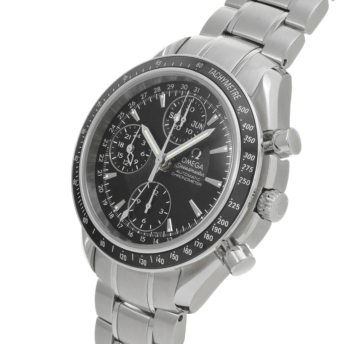 Speedmaster Triple Calendar 3220.50 Black OMEGA Men's [Pre-Owned].