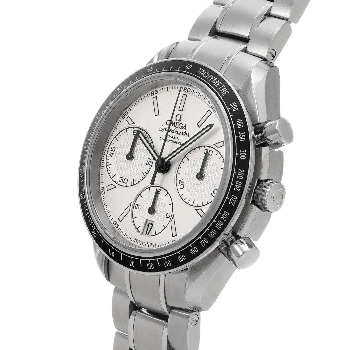 Speedmaster Racing Co-Axial 326.30.40.50.02.001 Silver OMEGA Men's [Pre-Owned].