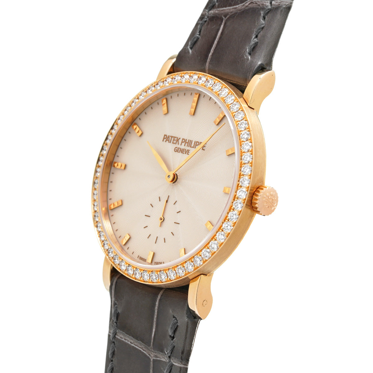 Calatrava 7120R-001 Ivory PATEK PHILIPPE Ladies [Pre-Owned].