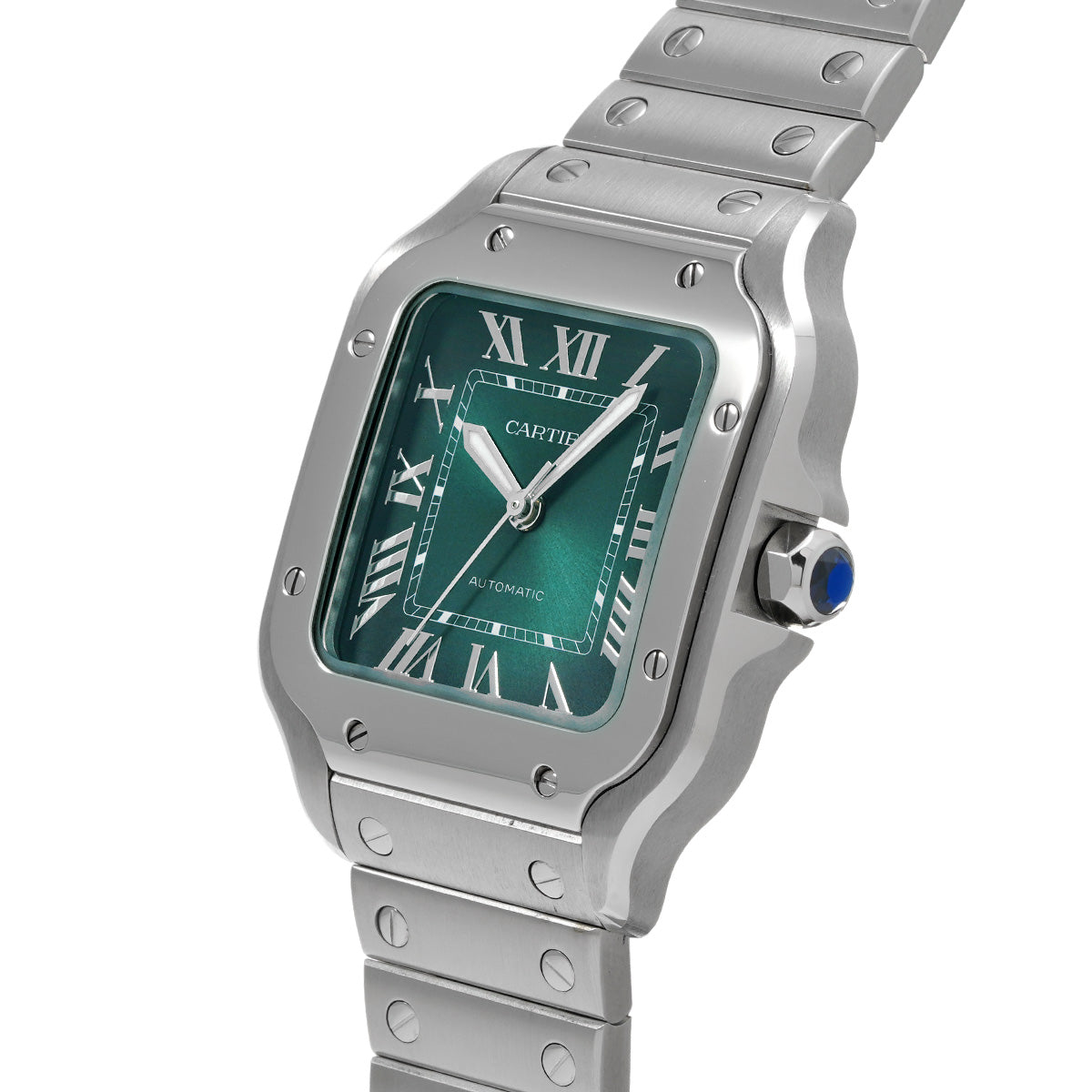 Santos de Cartier MM WSSA0061 Green Gradation CARTIER Men's [Pre-owned]