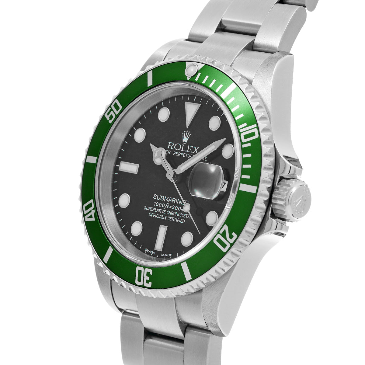 Submariner Date 16610LV F No. (manufactured circa 2003) Black ROLEX Men's [Pre-Owned].