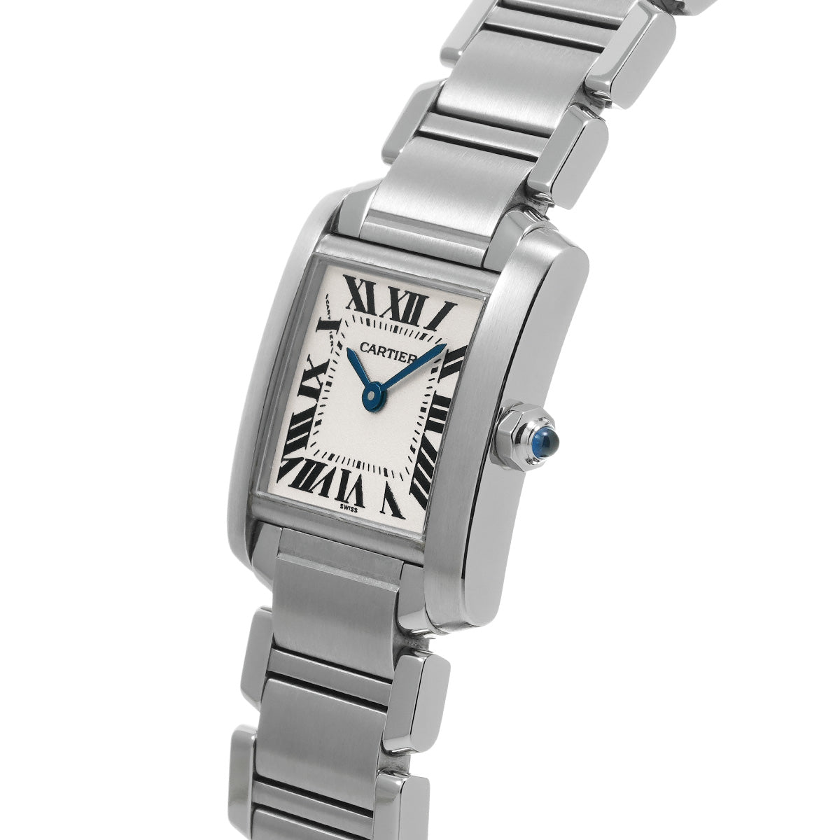 Tank Francaise SM W51008Q3 Silver CARTIER Ladies [Pre-owned]