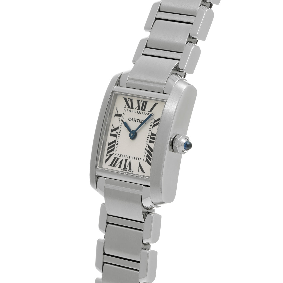 Tank Francaise SM W51008Q3 Silver CARTIER Ladies [Pre-owned]